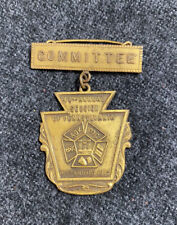 RARE Vtg Masonic Pin Pittsburg 1912 Committee 42nd Annual Session Pittsburgh Pa picture