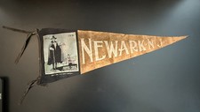 Vintage 1916 Felt Pennant 250th Anniversary of NEWARK, NJ. Robert Treat  picture