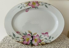 Vintage Noritake China Azalea 13 5/8 Serving Tray Platter Hand-Painted Japan #2 picture