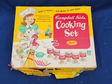 Rare Amsco Vtg Campbell Kids Soup Cooking Set Play Set Children's Advertisin Toy picture