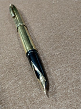 SHEAFFER IMPERIAL 14K SOLID GOLD MF NIB VINTAGE FOUNTAIN PEN picture