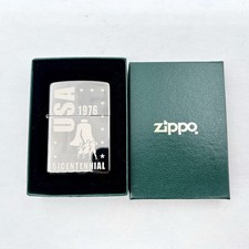 2006 Zippo 1976 USA Bicentennial Commemorative Lighter Orange Seal Unused in Box picture