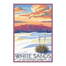 White Sands National Park Sticker North New Mexico National Park Decal picture