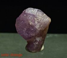 Unique Fluorescent Phosphorescent Color Change Hackmanite Crystal 3.20 Carat picture