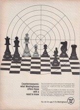 Westinghouse Aerospace Electronic Countermeasures Vintage Magazine Print Ad 1967 picture