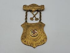 Polish DEPUTOWANY Pin Badge Medal Crossed Sledge Hammers ZP RK WA Vtg Antique picture