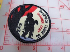 OA Lodge 55 WAUKHEON collectible eR1987 ? Summer patch (b40) picture