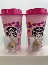 Starbucks Japan 2024 Sakura Reusable Cup ＆ bearista cap hole stopper 2set picture
