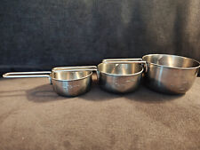 Farberware Metal Measuring Cup Set - 1 Cup, 1/2 Cup and 1/3 Cup - Pouring Notch picture
