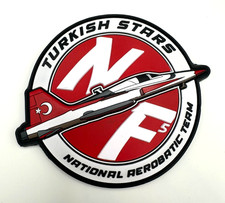 TURKISH STARS - NF-5 TURKISH AIR FORCE NATIONAL AEROBATIC TEAM -HIGH QUALITY PVC picture