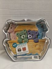 WILTON NOAH'S ARK CAKE PAN -WITH INSERT-INSTRUCTIONS  2105-2026 1999 picture