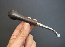 Vtg “C.S. OSBORNE” Saddle Maker/Cobblers Overstitch Wheel Pricking Antique Tool picture