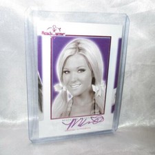 Madelyn Brinson Bench Warmer 2017 Yearbook Autograph Card Pink picture