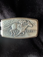 Ansun Racehorse Money Clip Ex Condition Pre-owned Estate Pc picture