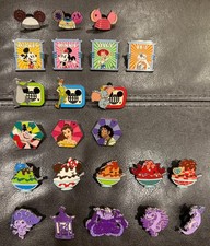 Lot of 23 WDW 2026 Wave B Hidden Disney Pins- Includes 1 Purple Figment Chaser picture