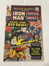 Tales of Suspense #65 Signed Stan Lee & Jack Kirby 1st Red Skull In Silver Age picture