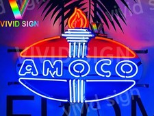 Amoco Oil Gas Gasoline Motor 20