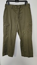 Vintage BSA Boy Scouts Of America Pants Mens 33 X 27 Green Military 80's  USA picture