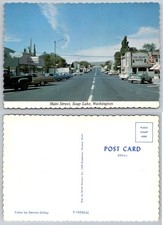Continental Main Street Soap Lake Washington Smith-Western Co. Postcard picture