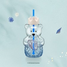 Authentic Starbucks Siren the Muse Bearista Glass Cold Cup Thailand Exclusive picture
