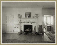 Photo:Warwick Quinby Vic Accomack County Virginia 1930s Fireplace Interior picture