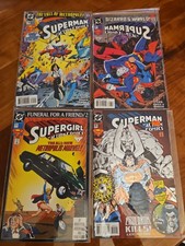 1994 SUPERMAN In Action Comics Lot #685, 695, 697 & #700 Never Opened  picture