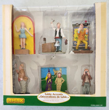 Lemax 2006 VILLAGE COLLECTION #63583 CARNIVAL AMUSEMENTS SET OF 6 In Box picture