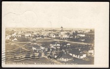 Canada LETHBRIDGE Alberta 1907 Business District. Real Photo Postcard picture