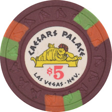 Caesars Palace Casino Las Vegas Nevada $5 Chip 1970 picture
