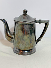 Vintage Reed and Barton silver soldered teapot picture