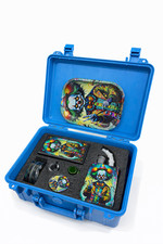 Custom Hard Case Storage Kit w/ Accessories Organizer Box Clown Design picture