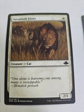 Savannah Lions- Dominaria Remastered (DMR)- #024 - MTG picture