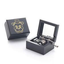 Black Engrave Five Nights At Freddy's Hand Crank Music Box ( ) picture