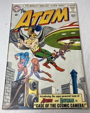 Atom #7  June-July 1963 KEY Issue Fine + picture