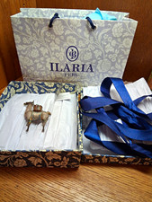 Ilaria Peruvian Sterling Silver Llama 925 With Og Bag And Box.  Figurine Animal picture