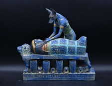 ANCIENT EGYPTIAN ANTIUQE Anubis GOD Of Mummification Death Protection Pharaonic picture