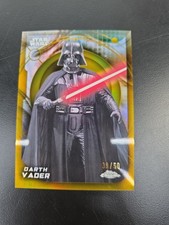 Topps 2026 Star Wars Chrome Darth Vader #176 Gold Parallel 39/50 picture