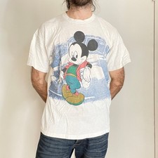 vtg Mickey By Jerry Leigh Mickey Mouse T-Shirt Mens Large Single Stitch picture