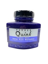 VTG Giant Parker Quink Ink Ceramic Jar Novelty Advert Bottle picture