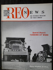 REO News Trade Magazine Vol 17, no.1 Tandems at Work Original 12 pgs picture