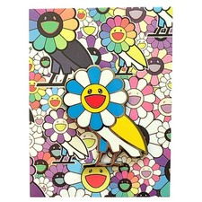 ⚡RARE⚡ TAKASHI MURAKAMI x OVO Yelllow/Blue OVO Murakami Pin *BRAND NEW* picture