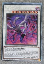 Yu-Gi-Oh ERROR/ MISCUT/ MISPRINT 🔥 Bystial Dis Pater - Collector's Rare Card picture
