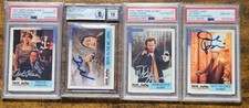 Four (4) RARE 1992 Topps Home Alone 2 Autograph Cards Graded by PSA & BECKETT picture