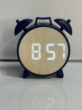 Vivitar Novelty Digital Clock LCD Jumbo Number Display NEW Battery Operated. picture