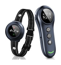 2-in-1 Dog Shock Collar & Dog Bark Collar - Smart Anti Barking Dog Training C... picture
