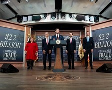 JD Vance Vice President 2026 White House Fraud Press Conference 8x10 8pc Photos picture