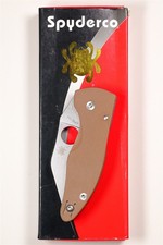 New Spyderco MicroJimbo C264GPBN15V CPM 15V Brown G-10 Sprint Run Folding Knife picture