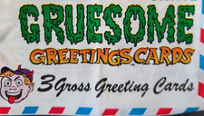 GRUESOME GREETINGS CARDS Your Pick Fold out never opened 1992 Topps picture