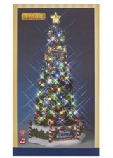 LEMAX Majestic Christmas Tree -Sights & Sounds Holiday Village Musical 13” picture