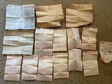 15 Early 1970s Montgomery Ward Sales Ticket Receipt Invoice Lot Ephemera Defunct picture